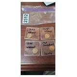 3 WHEAT PENNIES AND CANADIAN PENNY