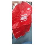 VINTAGE RAZORBACK HANGUP BAG WITH MOTEL ADVERTISEM