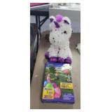 WATER BALLOON LAUNCHER AND UNICORN PLUSH