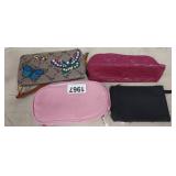 (4) LADIES WALLETS, PURSES, ETC.