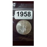 2009 AMERICAN EAGLE, 1 OUNCE, .999 FINE SILVER