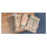 LOT OF VINTAGE HYMNALS