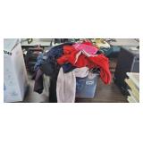 TOTE FULL OF CLOTHING