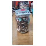 SMALL JAR OF JEWELRY