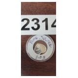 1 GRAM .999 SILVER I LOVE YOU HEART