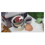 GARDEN POTS, ETC. LOT