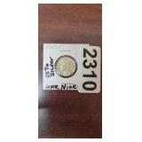 1943-P 35% SILVER WAR NICKEL