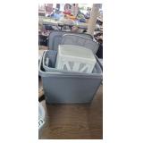 TOTE OF TOTES WITH LIDS