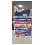 LOT OF KIDS VHS TAPES