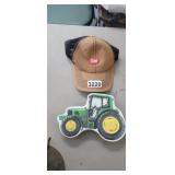 CAP AND TRACTOR TIN