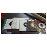 LOT OF SINGLE 45 RECORDS, SPRINGSTEEN, SUPERTRAMP