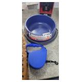 HEATED PET BOWL AND LEASH