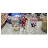 (3) NOVELTY GLASSES, JEDI, FLASH, & ENTERPRISE