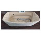 BASKET WITH MID CENTURY GLASSES