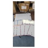 LOT OF DRY ERASE BOARDS