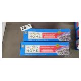 (2) QUART ZIPPER BAGS