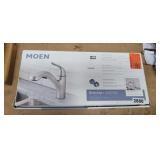 MOEN FAUCET (HAS SOME SCRATCHES)