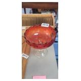 INDIANA GLASS COMPOTE DISH