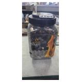 JAR FULL OF LAVA GLASS