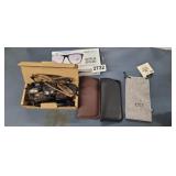 LOT OF GLASS AND CASES