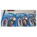 (3) STAR TREK FIGURINES, NIP