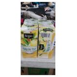 (4) BOXES OF IN DATE GREEN TEA