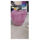 MURANO GLASS HANDKERCHIEF VASE