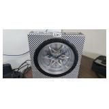 14 IN TIRE RIM CLOCK