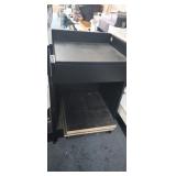 36' HIGH 24' WIDE  DISPLAY W/ 3 SHELVES