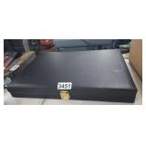 CASE WITH GOLD FLATWARE SET