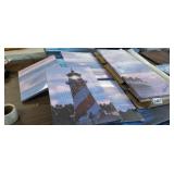 LIGHTHOUSE SCENE CANVAS SCENE