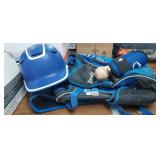 BASEBALL BAG, HELMET, BALLS, ACCESSORIES