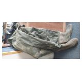 WADERS, USED,  SIZE 13