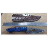 KNIFE WITH SHEATH WITH CUT-OUT BEAR