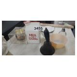 SILVER PLATED CUP, MILK FOR SANTA,, BELL, TEA CUPS