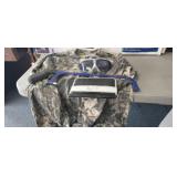 LONG SLEEVE SHIRT X-L, SWIM GOGGLES, PHOTO CLUTCH