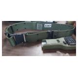 MILITARY BELT AND THERMACEL