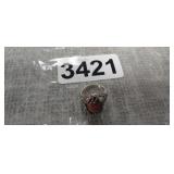 STERLING SILVER RING, SIZE 4.5