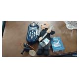 STAR WARS COMM TECH, (2)  FIGURINES, BACK TO THE F