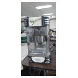 NOSTALGIA ELECTRIC POPCORN POPPER, NEEDS CLEANING