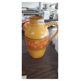 16" TALL STONEWARE EWER PITCHER