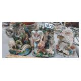(3) DECORATIVE FIGURINES