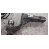 DROP TRAILER HITCH WITH BALL