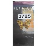 VNTAGE TRIFARI BUTTERFLY PIN
