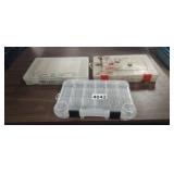 (3) PLASTIC ORGANIZERS