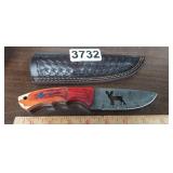 MHS CUTLERY HAND CRAFTED KNIFE WITH SHEATH
