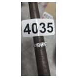 STERLING SILVER RING, SIZE 8