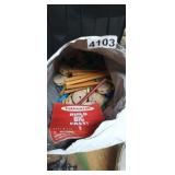 BAG FULL OF TINKERTOYS