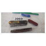 (4) POCKET KNIVES