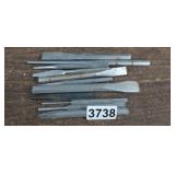 LOT OF CHISELS, PUNCHES
